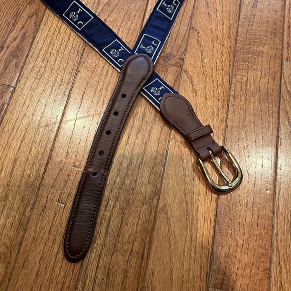Men’s South Carolina Leather Tab Belt - Picture 4 of 5